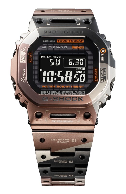 G-Shock GMW-B5000TVB-1ER Men's Titanium Bracelet Watch