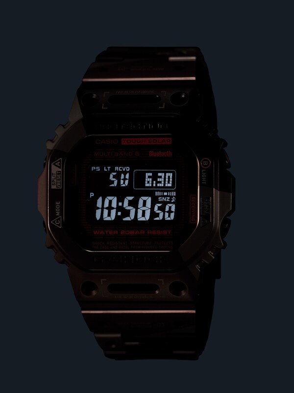 G-Shock GMW-B5000TVB-1ER Men's Titanium Bracelet Watch