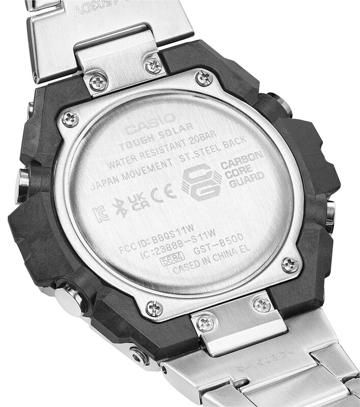 G-Shock GST-B500D-1AER G-Steel Men's Stainless Steel Bracelet Watch