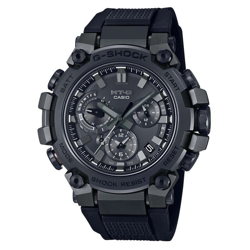 G-Shock MTG-B3000B-1A Men's Black Resin Strap Watch