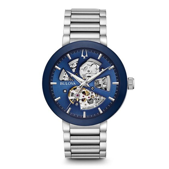 Bulova Men’s Modern Automatic Stainless Steel Bracelet Watch