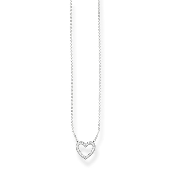 Thomas Sabo Sterling Silver Classic Heart Necklace