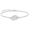 Thumbnail Image 0 of Thomas Sabo Together Forever Sterling Silver 7 Inch Cubic Zirconia Bracelet
