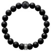 Thumbnail Image 0 of Thomas Sabo Men's Matte Black Beaded 7 Inch Bracelet