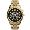 Thumbnail Image 0 of Michael Kors Lexington Men's Chrono Gold-Tone Bracelet Watch
