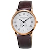 Thumbnail Image 0 of Frederique Constant Slimline Brown Leather Strap Watch