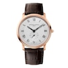 Thumbnail Image 0 of Frederique Constant Slimline Brown Leather Strap Watch