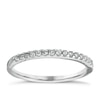 Thumbnail Image 0 of 18ct White Gold 0.15ct Wedding Band