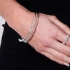 Thumbnail Image 1 of Lucy Quartermaine Silver 925 Coil Drop Bangle