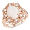 Thumbnail Image 0 of Le Vian 14ct Rose Gold Opal 0.29ct Diamond Ring