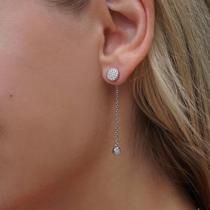 CARAT* LONDON Gala Sterling Silver Drop Earrings