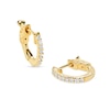 Thumbnail Image 0 of CARAT* LONDON Yellow Gold Vermeil Baby Hoop Earrings