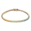 Thumbnail Image 0 of CARAT* LONDON Rainbow Yellow Gold Finish Silver Bracelet