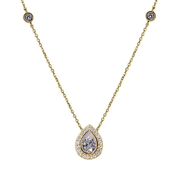 CARAT* LONDON Emile Yellow Gold Vermeil Pendant