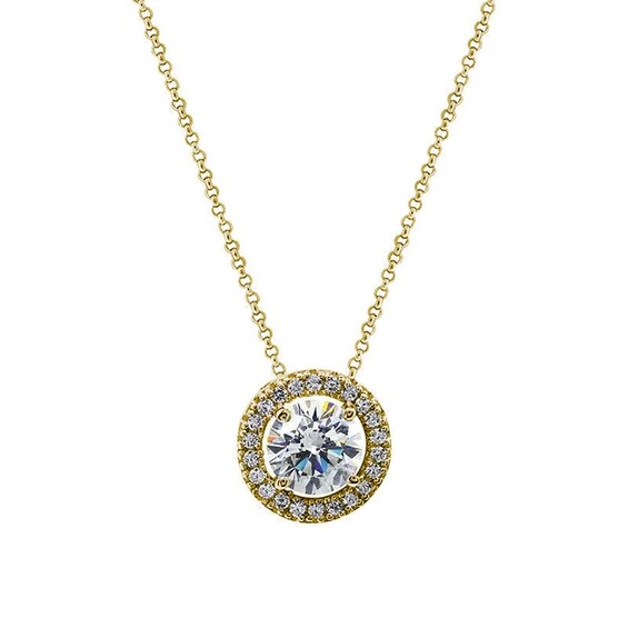 CARAT* LONDON Gwen Yellow Gold Vermeil Necklace