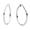 Thumbnail Image 0 of 9ct White Gold 30mm Hoop Earrings