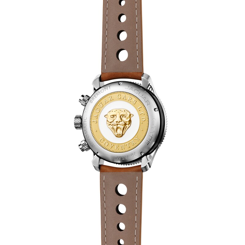 Bremont Jaguar C-Type Men’s Brown Leather Strap Watch