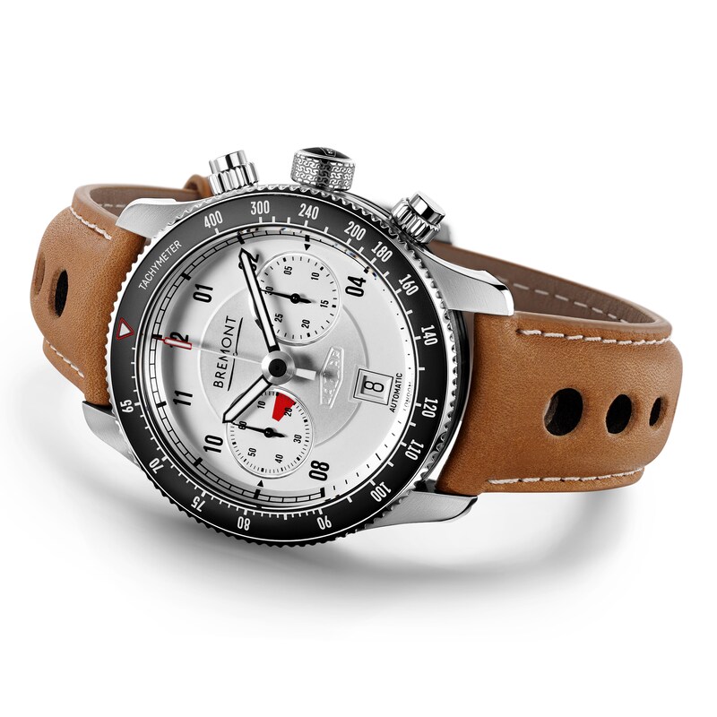 Bremont Jaguar C-Type Men’s Brown Leather Strap Watch