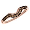 Thumbnail Image 0 of Le Vian 14ct Rose Gold 0.29ct Chocolate Diamond Shaped Ring