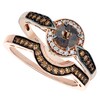 Thumbnail Image 1 of Le Vian 14ct Rose Gold 0.29ct Chocolate Diamond Shaped Ring