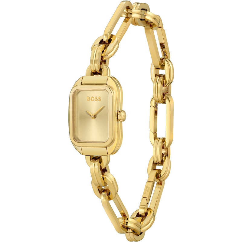BOSS Hailey Ladies' Gold-Tone Bracelet Watch