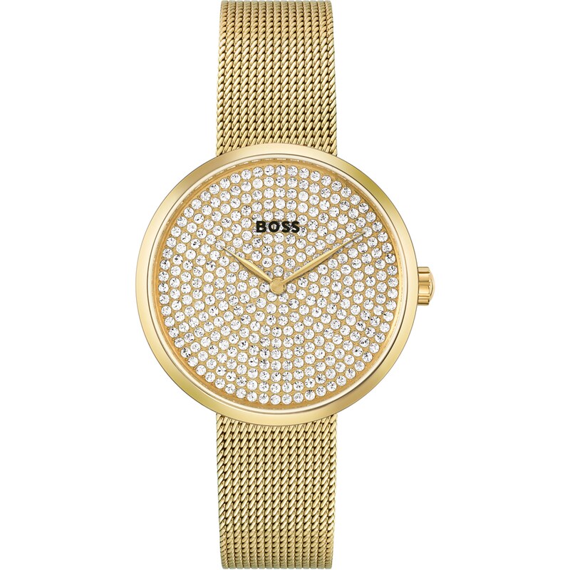 BOSS Praise Ladies' Yellow Gold Tone Bracelet Watch
