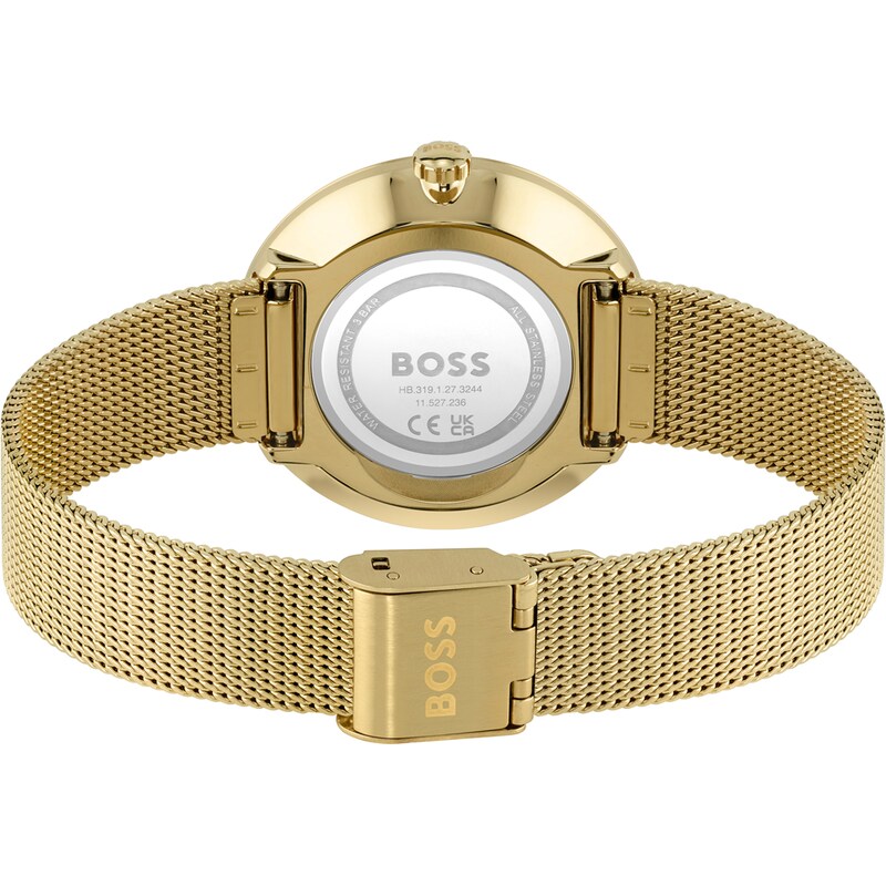 BOSS Praise Ladies' Yellow Gold Tone Bracelet Watch