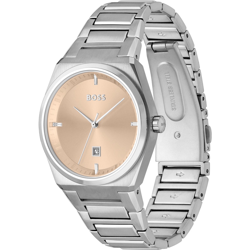 BOSS Steer Ladies' Stainless Steel Bracelet Watch