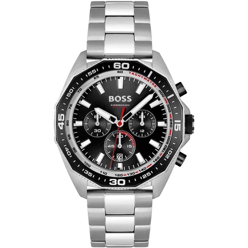 BOSS Energy Men's Stainless Steel Bracelet Watch