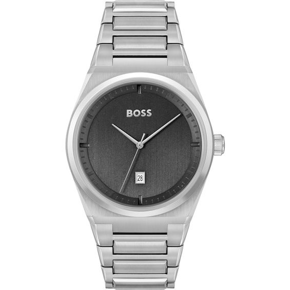 BOSS Steer Men’s Stainless Steel Bracelet Watch