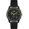 Thumbnail Image 0 of BOSS Trace Men's Black Leather Strap Watch