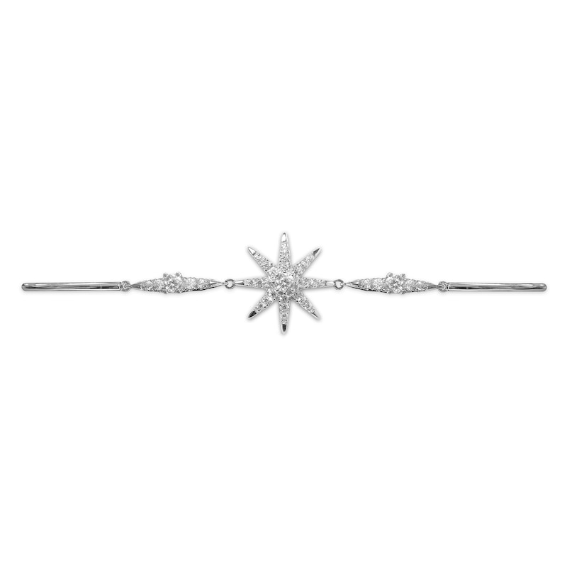 CARAT* LONDON Stella Celestia Sterling Silver 7 Inch Bracelet