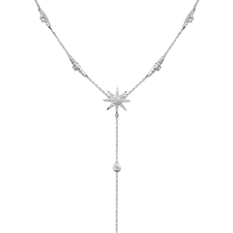 CARAT* LONDON Stella Mimosa Sterling Silver Drop Pendant