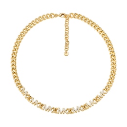 Michael Kors Metallic Muse 14ct Gold Plated Necklace