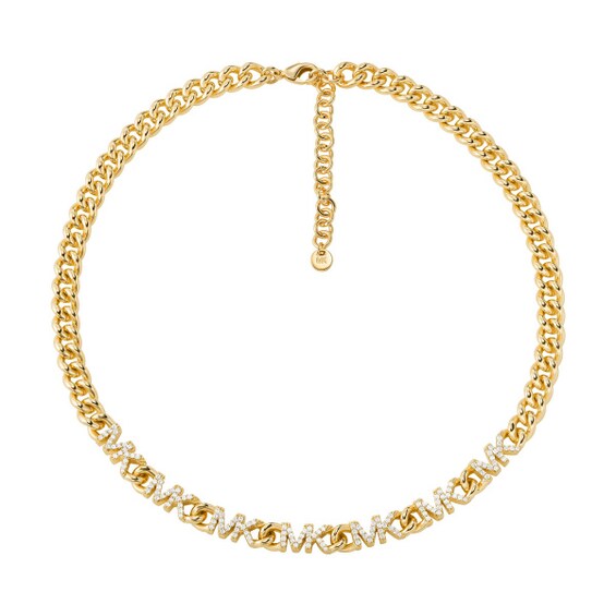 Michael Kors Metallic Muse 14ct Gold Plated Necklace