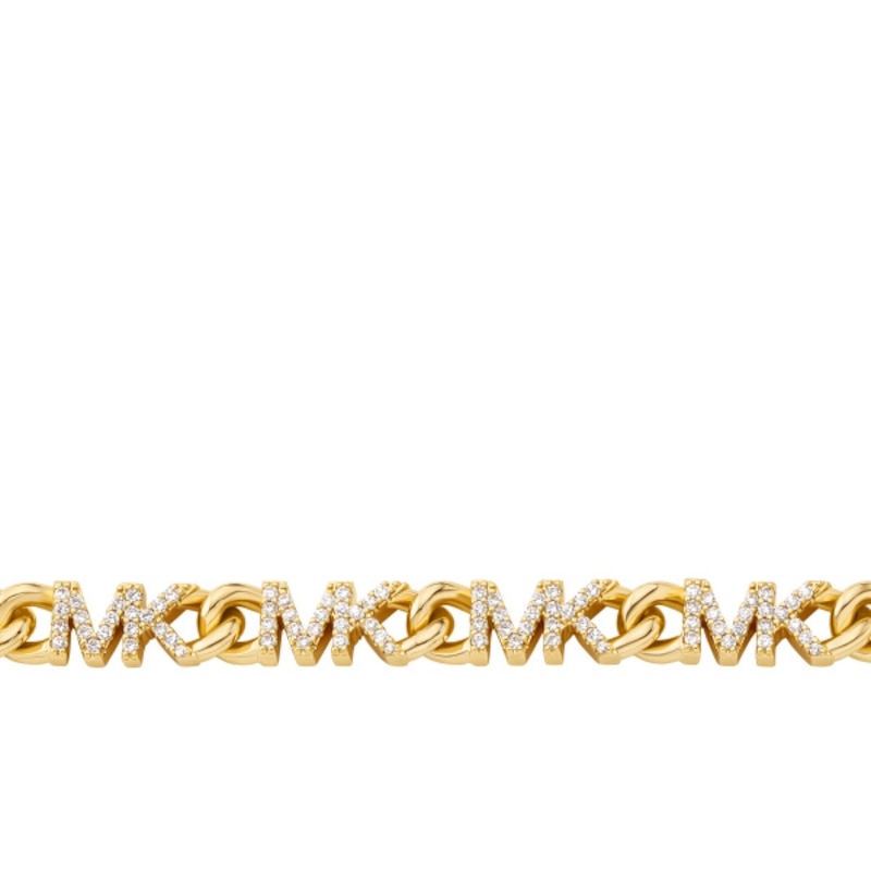 Main Image 2 of Michael Kors Metallic Muse 14ct Gold Plated Necklace