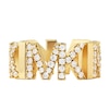 Thumbnail Image 0 of Michael Kors Metallic Muse 14ct Gold Plated Ring Size L