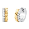 Thumbnail Image 0 of Michael Kors MK Yellow Gold Plated Silver Hoop Earrings
