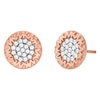 Thumbnail Image 0 of Michael Kors 14ct Rose Gold Plated Cubic Zirconia Earrings