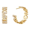 Thumbnail Image 1 of Michael Kors Metallic Muse 14ct Gold Plated Earrings