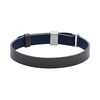 Thumbnail Image 1 of Emporio Armani Men's Blue Leather 7 Inch Bracelet