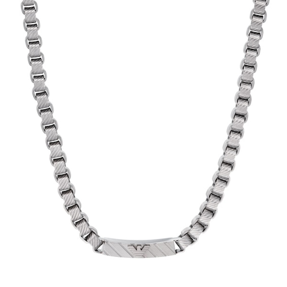 Emporio Armani Men’s Stainless Steel Necklace