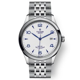 Tudor 1926 Men's White Dial & Stainless Steel Bracelet Watch