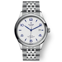 Tudor 1926 Men's White Dial & Stainless Steel Bracelet Watch