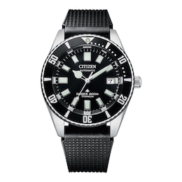Citizen Promaster Diver Automatic Men's Black Strap Watch