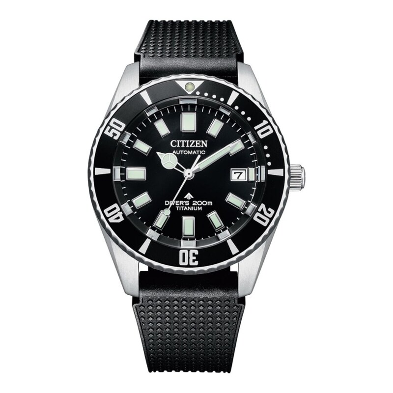 Citizen Promaster Diver Automatic Men's Black Strap Watch Ernest Jones