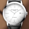 Thumbnail Image 2 of Baume & Mercier Classima Men's Black Leather Strap Watch