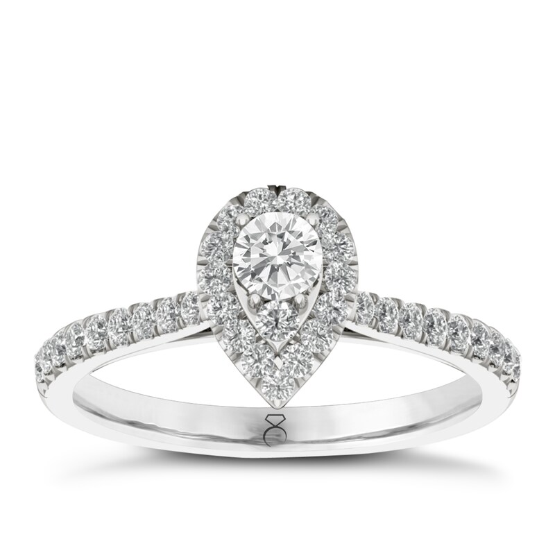 The Diamond Story 18ct White Gold 0.50ct  Diamond Ring