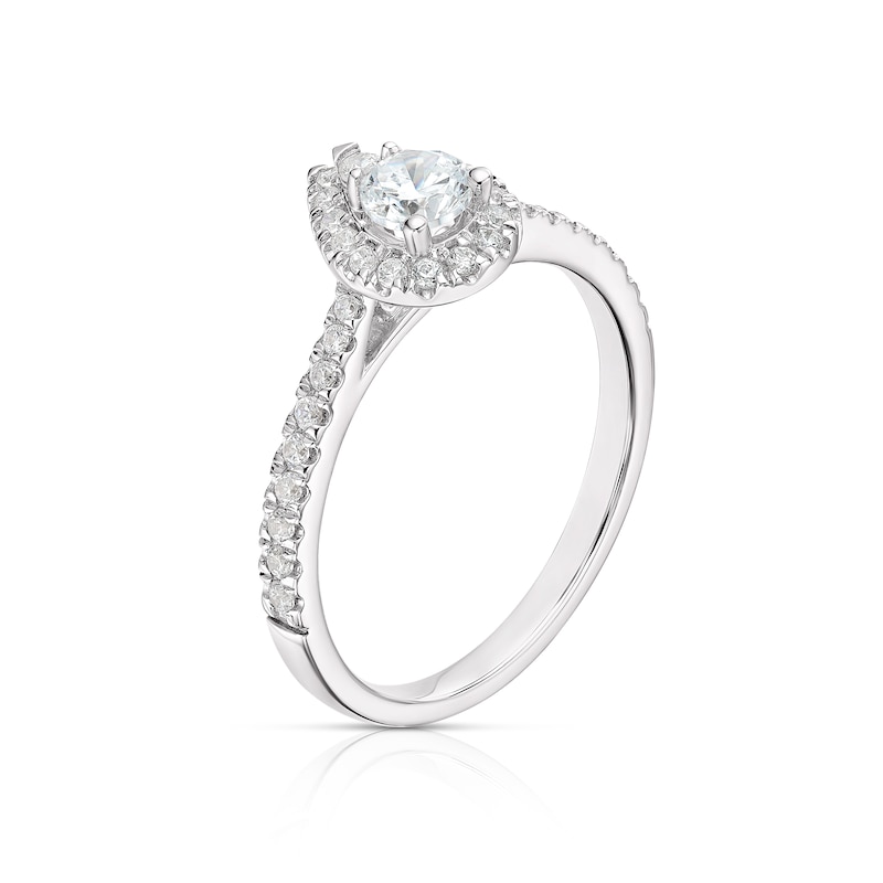 The Diamond Story 18ct White Gold 0.50ct  Diamond Ring