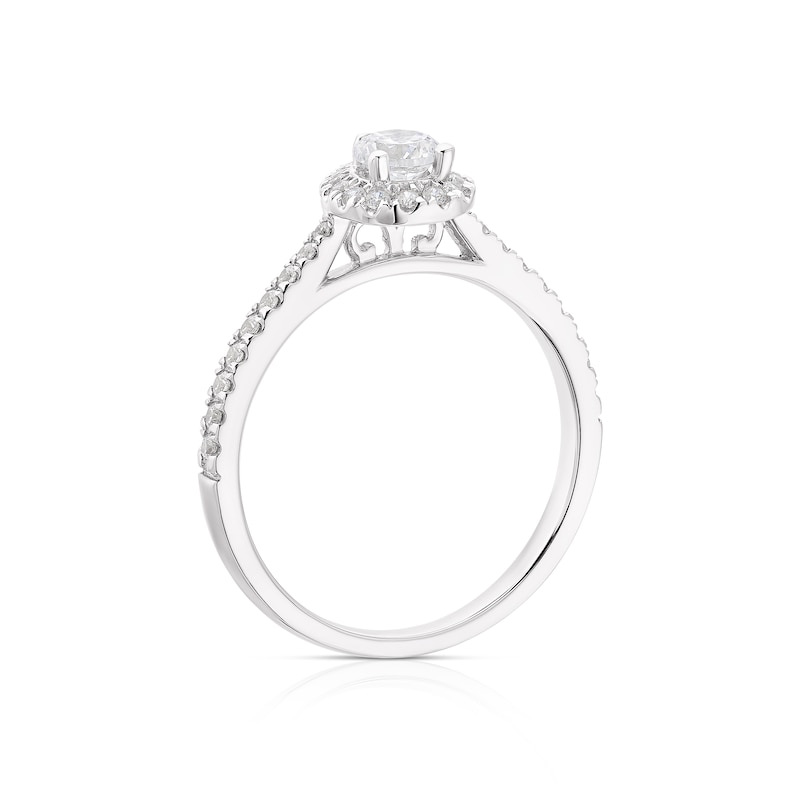 The Diamond Story 18ct White Gold 0.50ct  Diamond Ring